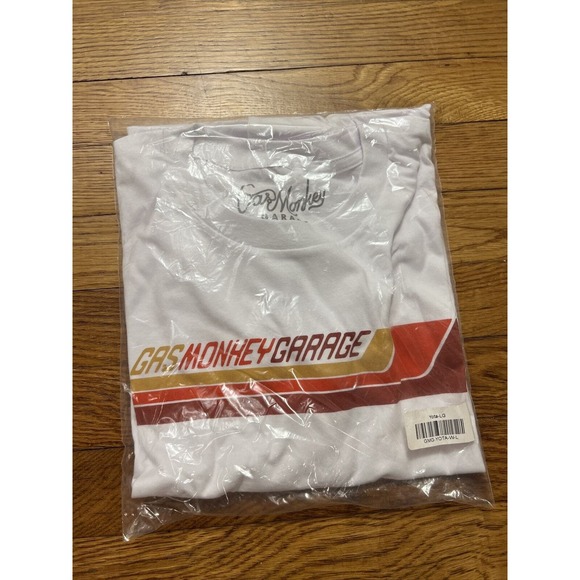 Gas Monkey Garage Yota Tee Men’s white T-shirt Large - Picture 3 of 3